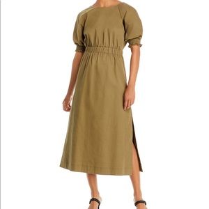 NWOT line and dot rocky midi dress size small